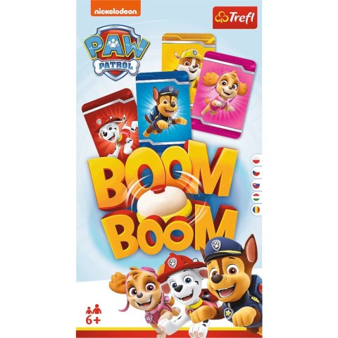 Gra Rodzinna Boom Boom Psi Patrol Pisaki i Kociaki Gabi Trefl 01911