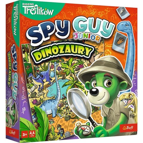 Gra planszowa Spy Guy Junior dinozaury Rodzina Treflików Trefl 02652 Gra planszowa Spy Guy Junior dinozaury Rodzina Treflików Trefl 02652