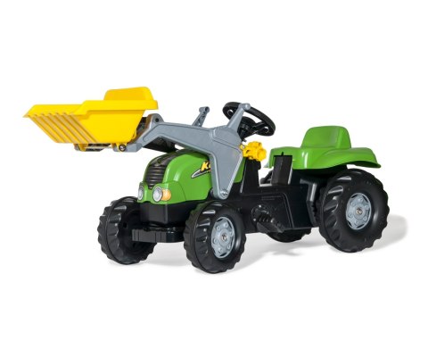 Rolly Toys 023134 Traktor Rolly Kid X z łyżka i przyczepa Zielony Rolly Toys 023134 Traktor Rolly Kid X z łyżka i przyczepa Zielony