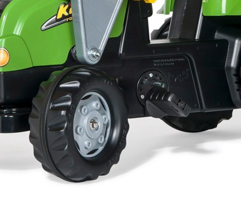 Rolly Toys 023134 Traktor Rolly Kid X z łyżka i przyczepa Zielony Rolly Toys 023134 Traktor Rolly Kid X z łyżka i przyczepa Zielony
