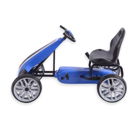 Gokart na pedały Power Blue Milly Mally Gokart na pedały Power Blue Milly Mally