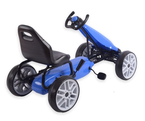 Gokart na pedały Power Blue Milly Mally Gokart na pedały Power Blue Milly Mally