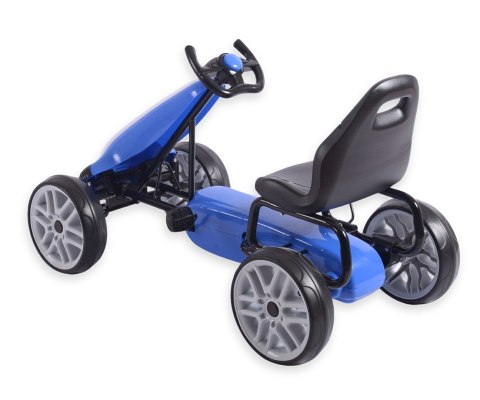 Gokart na pedały Power Blue Milly Mally Gokart na pedały Power Blue Milly Mally