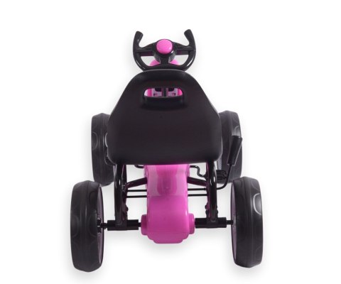 Gokart na pedały Power Pink Milly Mally Gokart na pedały Power Pink Milly Mally