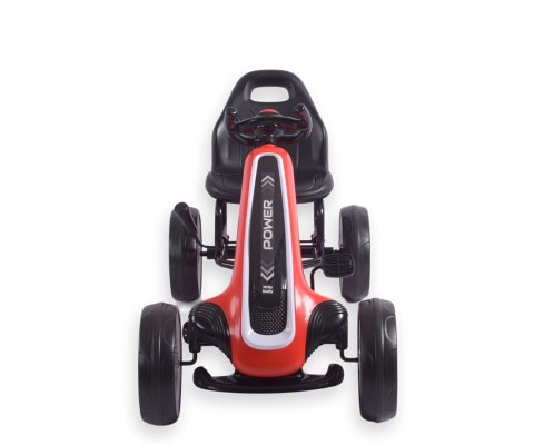 Gokart na pedały Power Red Milly Mally Gokart na pedały Power Red Milly Mally