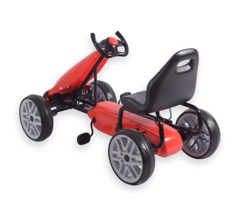 Gokart na pedały Power Red Milly Mally Gokart na pedały Power Red Milly Mally