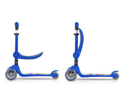 Scooter Fuzzy Blue Milly Mally Scooter Fuzzy Blue Milly Mally