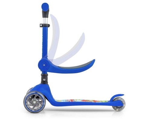 Scooter Fuzzy Blue Milly Mally Scooter Fuzzy Blue Milly Mally