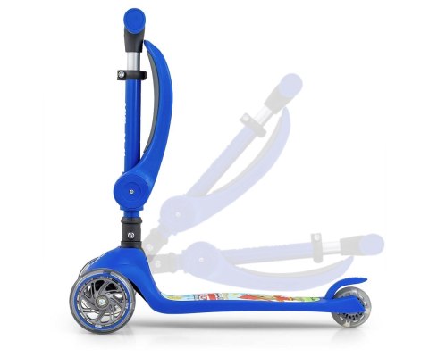 Scooter Fuzzy Blue Milly Mally Scooter Fuzzy Blue Milly Mally