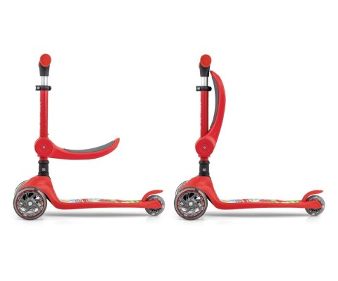 Scooter Fuzzy Red Milly Mally Scooter Fuzzy Red Milly Mally