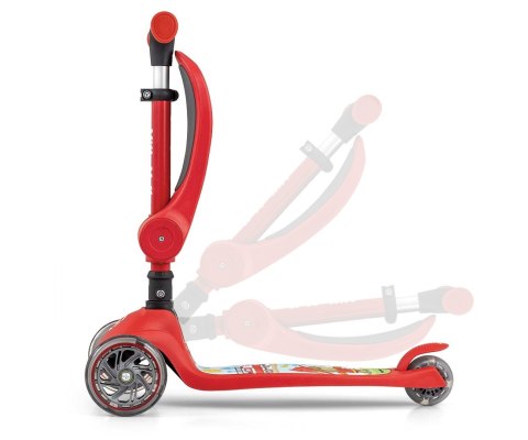 Scooter Fuzzy Red Milly Mally Scooter Fuzzy Red Milly Mally
