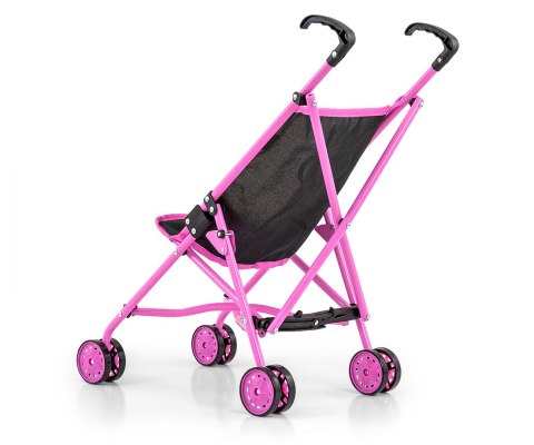 Wózek dla lalek Julia Prestige Black Milly Mally Wózek dla lalek Julia Prestige Black Milly Mally
