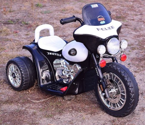 Motor Policyjny dla Dzieci CHOPPER JT568 – Światła, Dźwięki, Akumulator 6V Motor Policyjny dla Dzieci CHOPPER JT568 – Światła, Dźwięki, Akumulator 6V