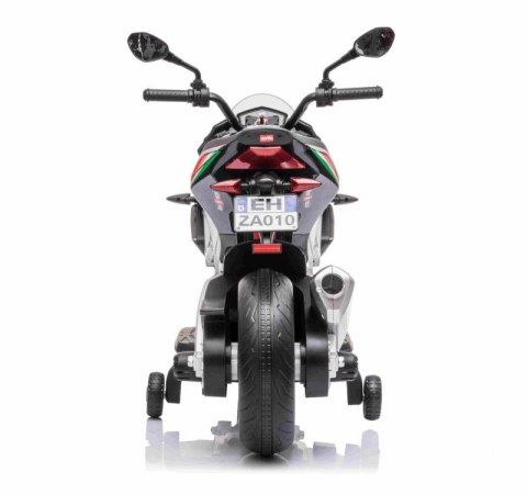 Motocykl Elektryczny APRILIA TUONO V4 – Miękkie Koła EVA, Silniki 45W, Światła LED Motocykl Elektryczny APRILIA TUONO V4 – Miękkie Koła EVA, Silniki 45W, Światła LED