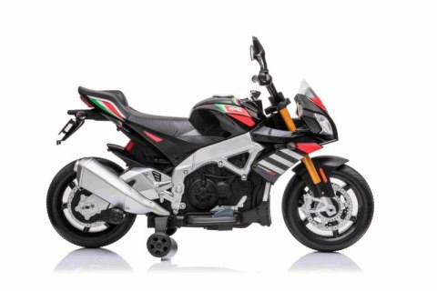 Motocykl Elektryczny APRILIA TUONO V4 – Miękkie Koła EVA, Silniki 45W, Światła LED Motocykl Elektryczny APRILIA TUONO V4 – Miękkie Koła EVA, Silniki 45W, Światła LED