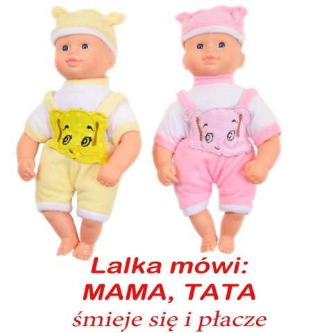 Śliczna Lalka 35 cm w Śpioszkach – Efekty Dźwiękowe Śliczna Lalka 35 cm w Śpioszkach – Efekty Dźwiękowe