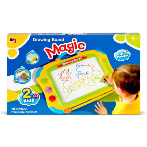 Ricokids Znikopis - Magnetyczna Tablica do Rysowania z Pieczątkami Ricokids Znikopis - Magnetyczna Tablica do Rysowania z Pieczątkami