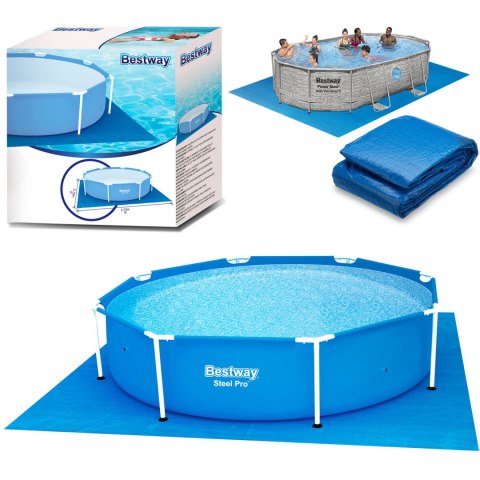 Mata Pod Basen Ogrodowy Bestway 58000 – 274 x 274 cm Mata Pod Basen Ogrodowy Bestway 58000 – 274 x 274 cm
