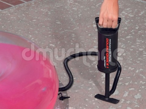 Pompka Tłokowa Double Quick I INTEX 68612 - 3 Końcówki i Pompowanie w Obie Strony Pompka Tłokowa Double Quick I INTEX 68612 - 3 Końcówki i Pompowanie w Obie Strony