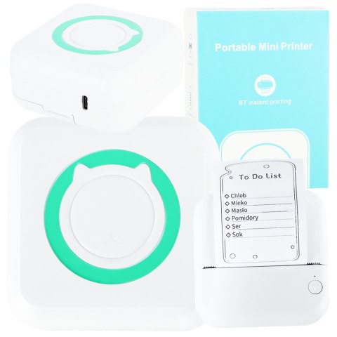Drukarka Mini Termiczna Do Zdjęć i Notatek - Kieszonkowa Bluetooth Drukarka Mini Termiczna Do Zdjęć i Notatek - Kieszonkowa Bluetooth