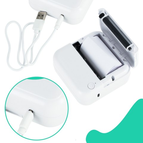 Drukarka Mini Termiczna Do Zdjęć i Notatek - Kieszonkowa Bluetooth Drukarka Mini Termiczna Do Zdjęć i Notatek - Kieszonkowa Bluetooth