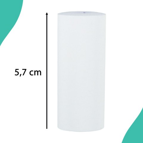 Rolki Papieru Termicznego do Mini Drukarki MagiCat 5,7cm x 4,5m 5 sztuk Rolki Papieru Termicznego do Mini Drukarki MagiCat 5,7cm x 4,5m 5 sztuk