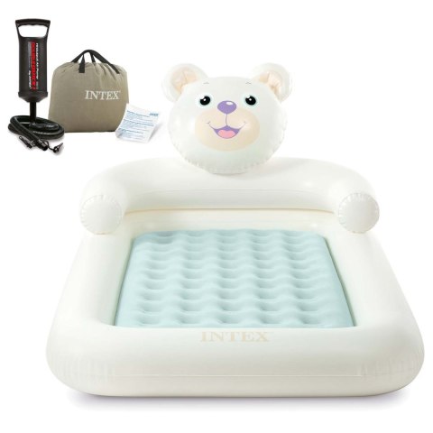 Materac dmuchany 178x114x71 cm z pompką tłokową INTEX 66814NP Materac dmuchany 178x114x71 cm z pompką tłokową INTEX 66814NP