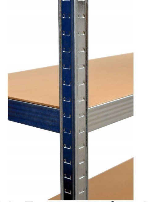 Regał magazynowy metalowy 180x90x40 5 półek 875 kg garaż piwnica MDF