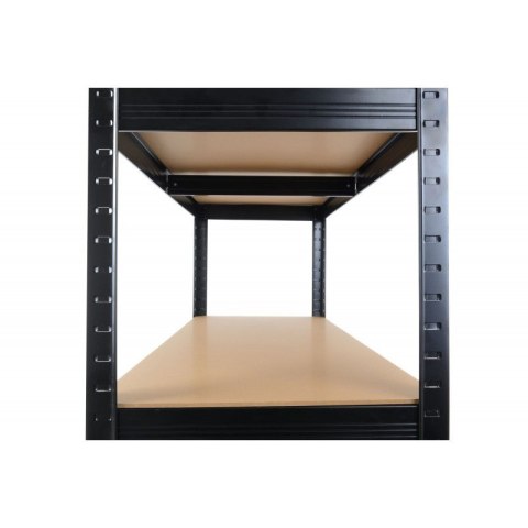 Regał Magazynowy 180x90x30 cm – Stal Ocynkowana, MDF