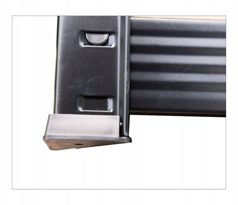 Regał Magazynowy 180x90x40 cm – Stal Ocynkowana, MDF