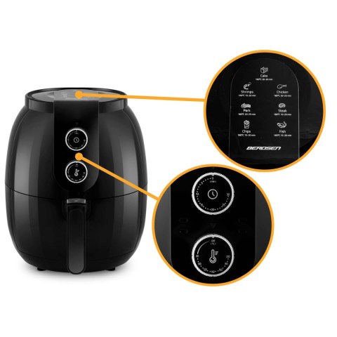 Frytkownica Beztłuszczowa Berdsen BD-650 - Mocna i Energooszczędna 3.6L Frytkownica Beztłuszczowa Berdsen BD-650 - Mocna i Energooszczędna 3.6L