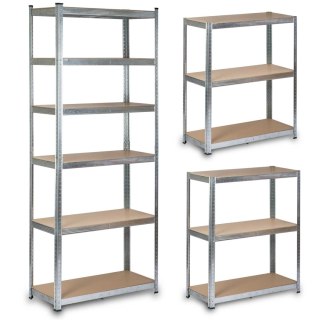 Regał Metalowy Magazynowy Humberg HR-814 222 x 90 x 40 cm
