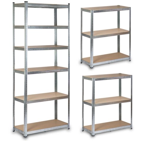 Regał Metalowy Magazynowy Humberg HR-814 222 x 90 x 40 cm Regał Metalowy Magazynowy Humberg HR-814 222 x 90 x 40 cm
