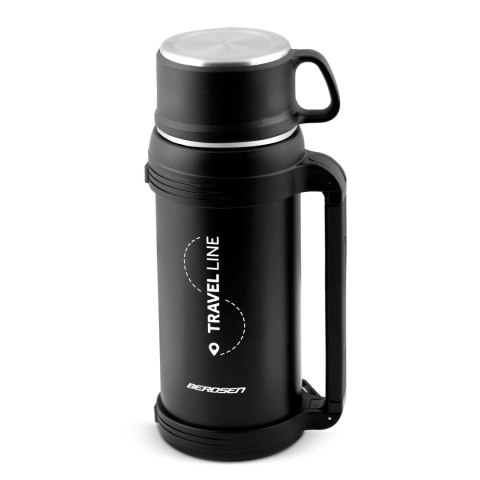 Termos próżniowy turystyczny z paskiem Berdsen BD-781 1500 ml Termos próżniowy turystyczny z paskiem Berdsen BD-781 1500 ml