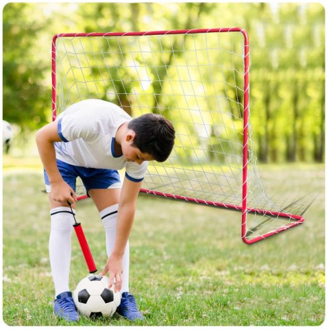 Duża Bramka Do Piłki Nożnej Neo-Sport 183x122 cm – Metalowa, Szybki Montaż Duża Bramka Do Piłki Nożnej Neo-Sport 183x122 cm – Metalowa, Szybki Montaż