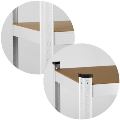 Regał Metalowy Magazynowy Humberg 4841 150 x 75 x 30 cm Regał Metalowy Magazynowy Humberg 4841 150 x 75 x 30 cm