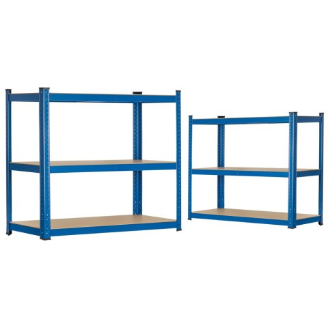 Regał Metalowy Magazynowy Humberg 4842 150 x 75 x 30 cm