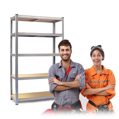 Regał Metalowy Magazynowy Humberg 4846 180 x 90 x 40 cm STRONG Regał Metalowy Magazynowy Humberg 4846 180 x 90 x 40 cm STRONG