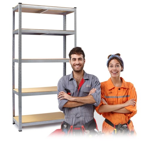 Regał Metalowy Magazynowy Humberg 180 x 90 x 40 cm + pokrowiec GRATIS Regał Metalowy Magazynowy Humberg 180 x 90 x 40 cm + pokrowiec GRATIS