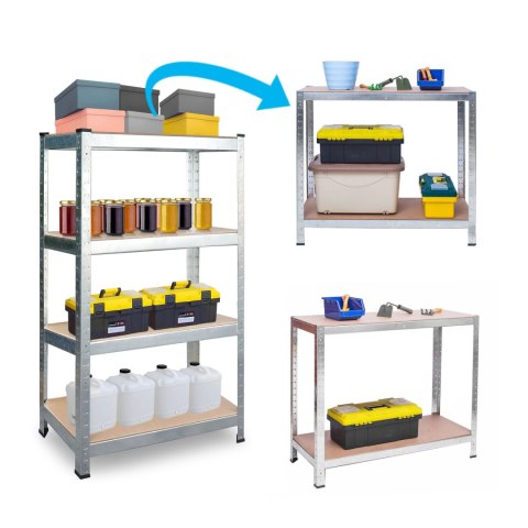 Regał Metalowy Magazynowy Humberg 180 x 90 x 40 cm + pokrowiec GRATIS Regał Metalowy Magazynowy Humberg 180 x 90 x 40 cm + pokrowiec GRATIS