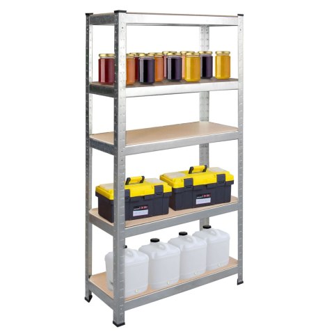 Zestaw 2 Sztuk Regałów Metalowych Magazynowych Humberg HR-810 150 x 75 x 30 cm 2 szt Zestaw 2 Sztuk Regałów Metalowych Magazynowych Humberg HR-810 150 x 75 x 30 cm 2 szt
