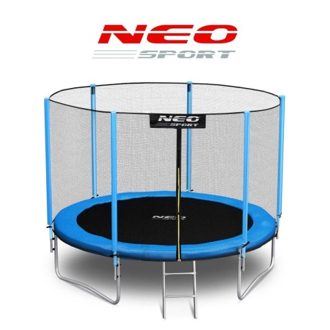 Trampolina Ogrodowa Neo-Sport 183cm (6ft) z Siatką Zewnętrzną i Drabinką Trampolina Ogrodowa Neo-Sport 183cm (6ft) z Siatką Zewnętrzną i Drabinką