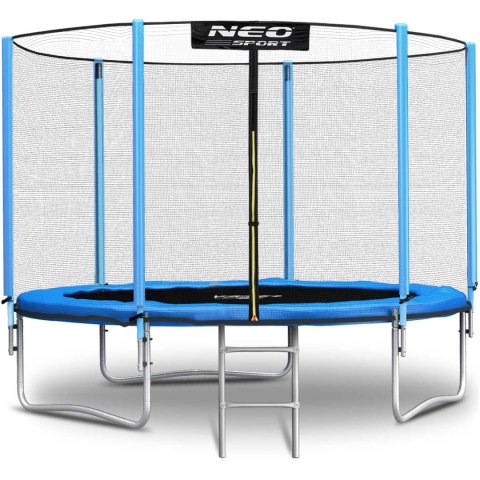 Trampolina Ogrodowa Neo-Sport 183cm (6ft) z Siatką Zewnętrzną i Drabinką Trampolina Ogrodowa Neo-Sport 183cm (6ft) z Siatką Zewnętrzną i Drabinką