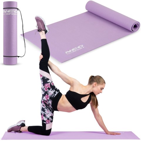 Mata do Ćwiczeń i Jogi Neo-Sport 173 x 61 cm – Fioletowa Mata do Ćwiczeń i Jogi Neo-Sport 173 x 61 cm – Fioletowa