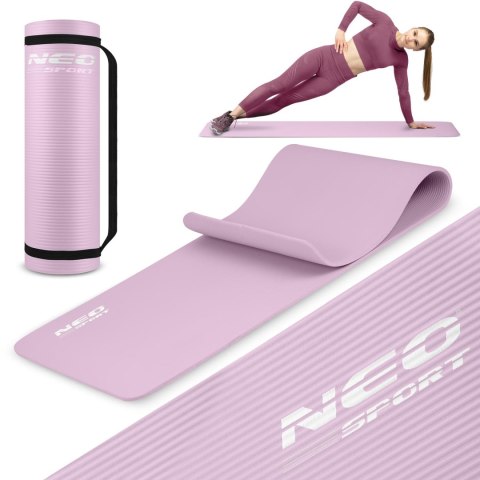 Gruba Mata do Ćwiczeń Jogi i Fitness Neo-Sport 183 x 60 x 1cm Neo-Sport