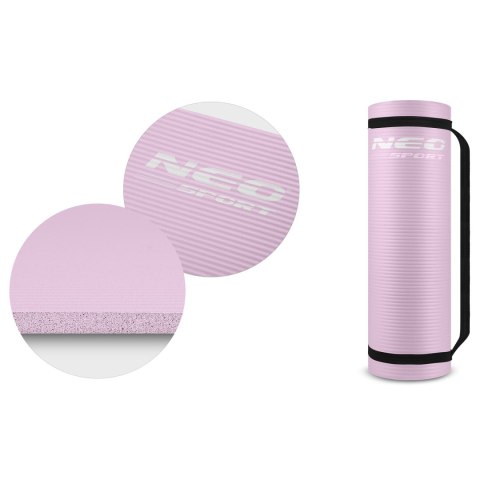 Gruba Mata do Ćwiczeń Jogi i Fitness Neo-Sport 183 x 60 x 1cm Neo-Sport
