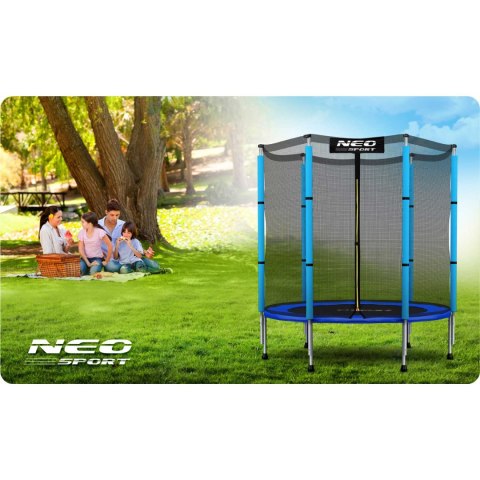 Trampolina ogrodowa dla dzieci 140 cm 4,5ft Neo-Sport Trampolina ogrodowa dla dzieci 140 cm 4,5ft Neo-Sport