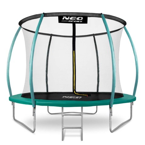 Trampolina ogrodowa profilowana 10ft/312cmz siatką wewnętrzną Neo-Sport Trampolina ogrodowa profilowana 10ft/312cmz siatką wewnętrzną Neo-Sport