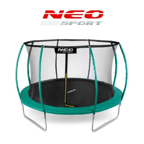 Trampolina ogrodowa profilowana 12ft/374cm z siatką wewnętrzną Neo-Sport Trampolina ogrodowa profilowana 12ft/374cm z siatką wewnętrzną Neo-Sport