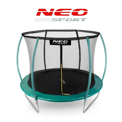 Trampolina ogrodowa profilowana 8ft/252cm z siatką wewnętrzną Neo-Sport Trampolina ogrodowa profilowana 8ft/252cm z siatką wewnętrzną Neo-Sport